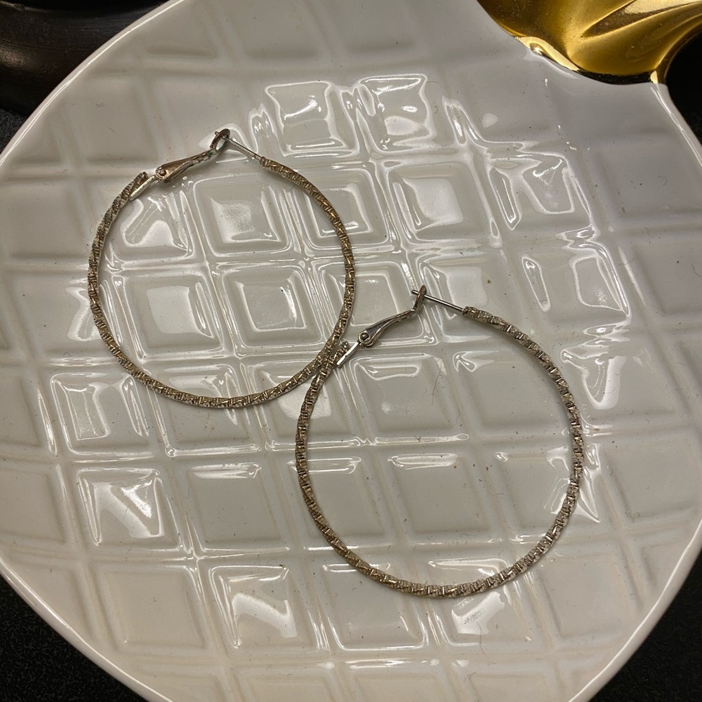 Hoop earrings